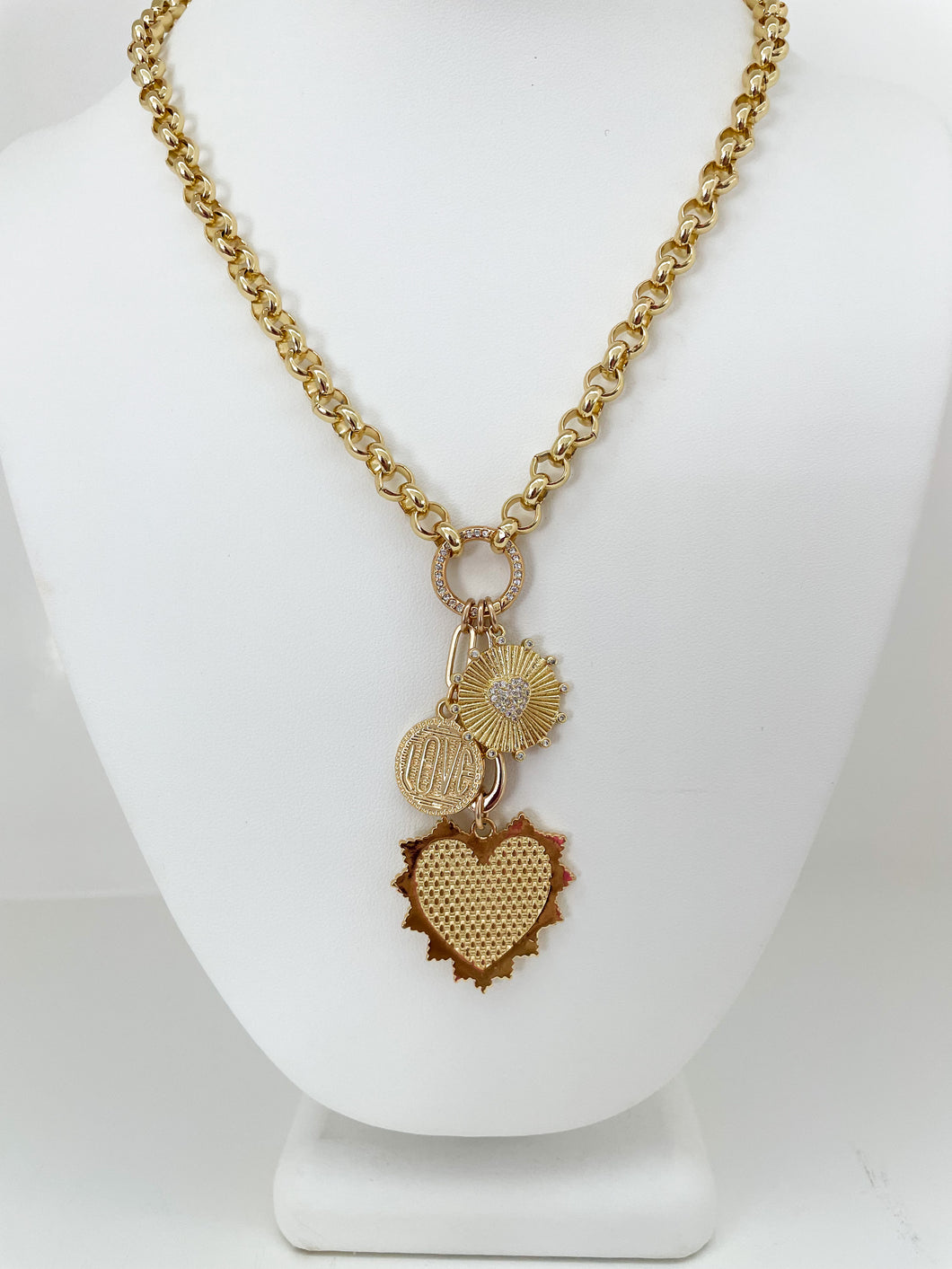 N151 Chandelier Necklace